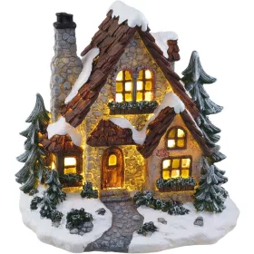  Dekoráció MagicHome Karácsony, Házikó LED, 3xAA, 22,5x17,5x21 cm