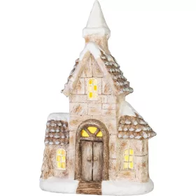   MagicHome, Karácsonyi dekoráció, házikó, LED, 14.5x28x46 cm
