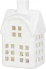 MagicHome, Karácsonyi dekoráció, házikó, 7.3x8.7x15.3 cm