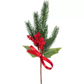 Ág MagicHome Vianoce, karácsonyi, bogyókkal, 30 cm