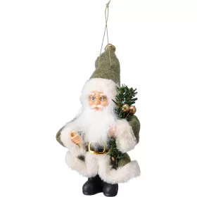 Dekoráció, Mikulás, 13 cm, vegyes dizájn