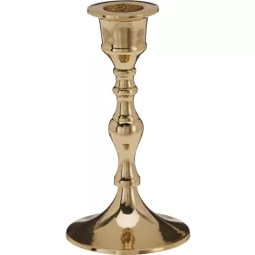 Gyertyatartó, arany, 13 cm