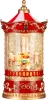Dekoráció MagicHome Karácsony, Körhinta, LED meleg fehér, 3xAA, 12,3x12,3x24,5 cm