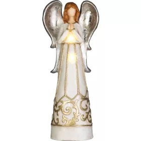   Dekoráció MagicHome Karácsony, Angyal, 2xLED meleg fehér, 3xAA, 27,5x19x67cm