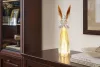 Dekoráció MagicHome Karácsony, Angyal, 3xLED meleg fehér, IP20, 16,5x11,5x41,5 cm