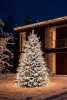 Fényfüzér MagicHome Karácsony, egyszerű világítás, 550xLED meleg/hideg fehér, IP44, 12,45 m