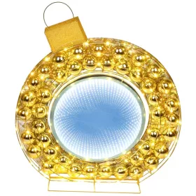   Dekoráció MagicHome Karácsony, 3D Gömb, 160xLED meleg/hideg fehér, IP44, 80x8x90 cm