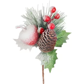 MagicHome, Karácsonyi ág, havas, 17 cm