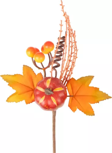 MagicHome Nature, őszi ág, narancssárga, 22 cm